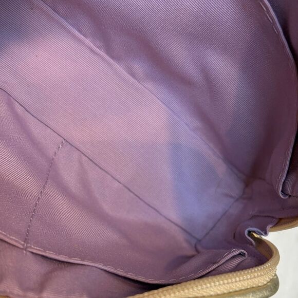 Coach Heritage Signature Logo Stripe Toiletry Bag Cosmetic Case Pouch - Picture 14 of 16